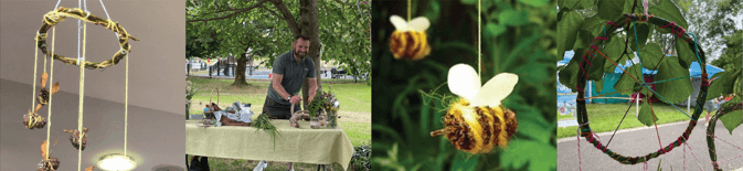 Féile Na mBláth Bee Mobiles Dragonflies