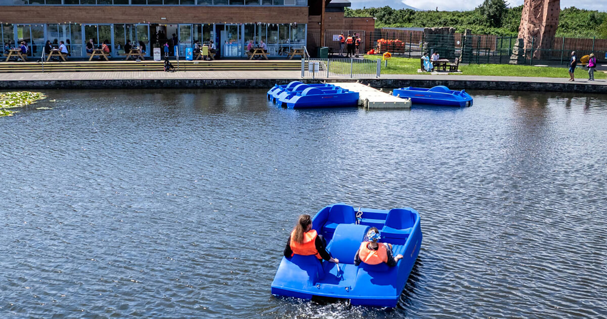 Pedalo Boats:  Fun on the Water