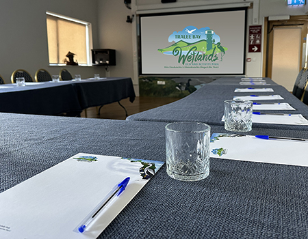 Semorá Bhogach Bhá Thrá Lí - Tralee Bay Wetlands Conference & Meeting Room 