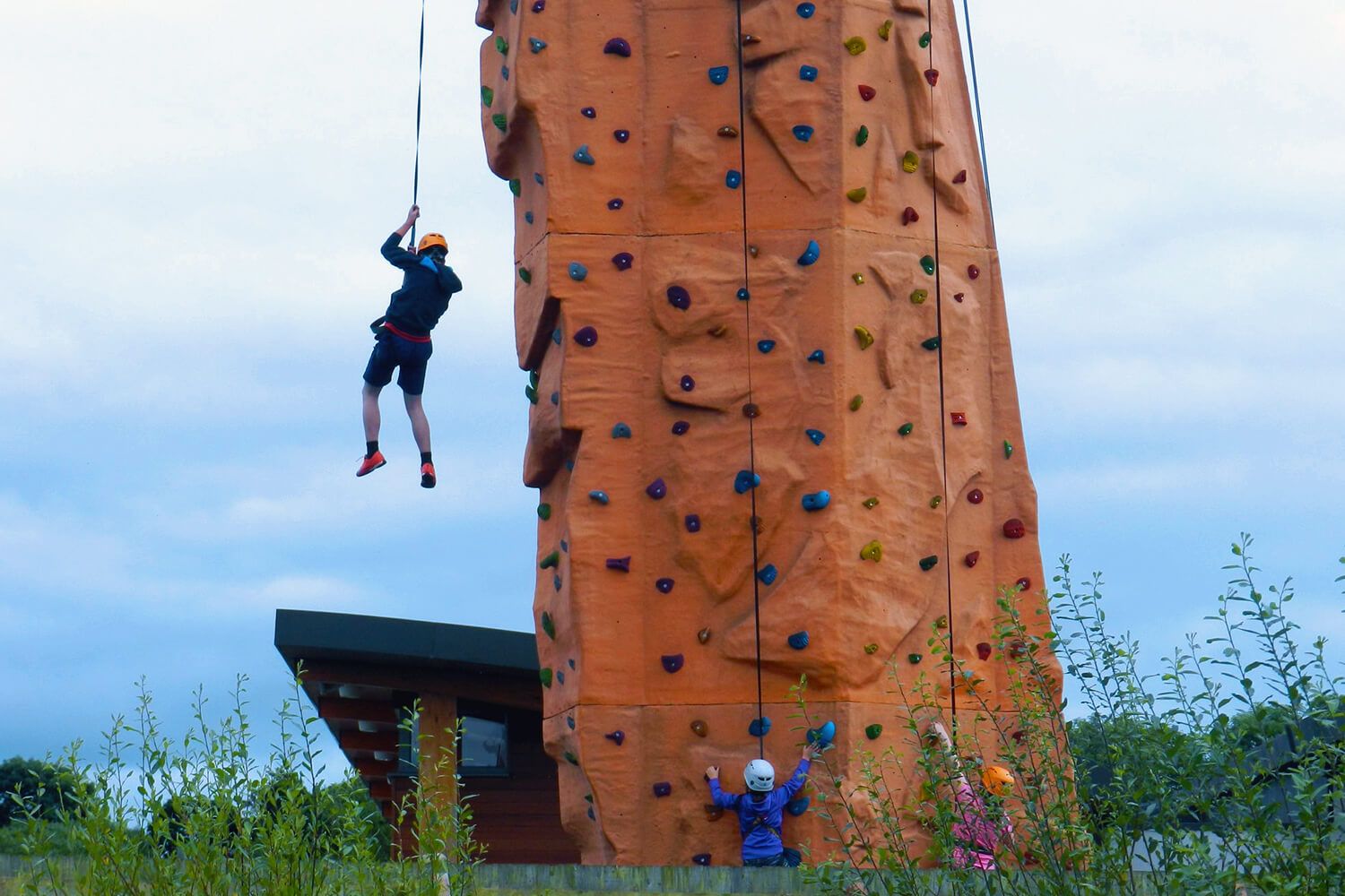 Climbing Wall at Tralee Bay Wetlands