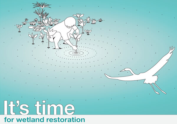 World Wetlands Colouring Sheet 