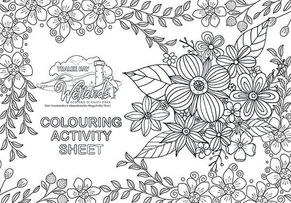 Flora Colouring Sheet
