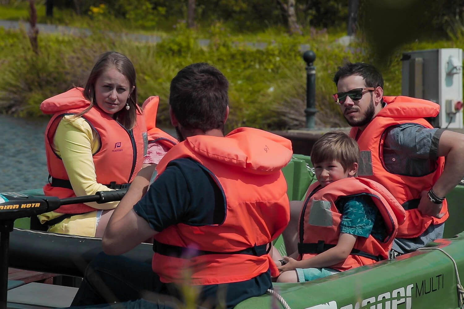 Guided Electric Boat Tour at Tralee Bay Wetlands
